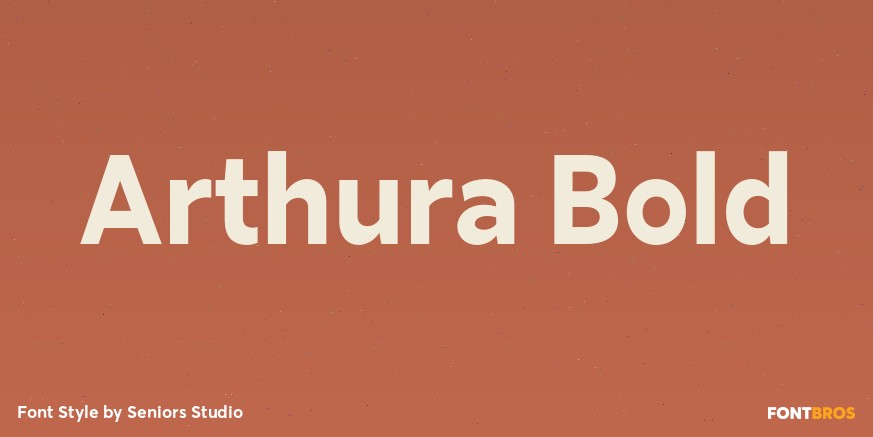 Arthura Bold Font Poster #1