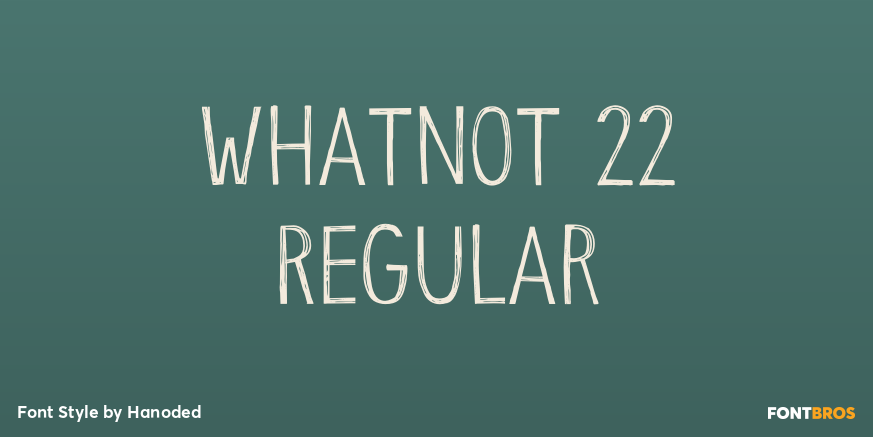 Whatnot 22 Regular Poster