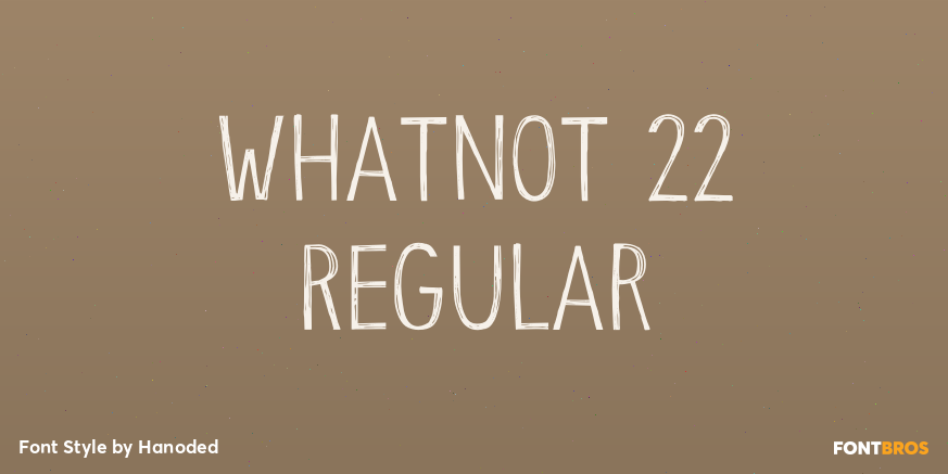 Whatnot 22 Regular Poster