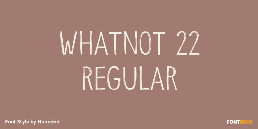 Whatnot 22 Regular Poster