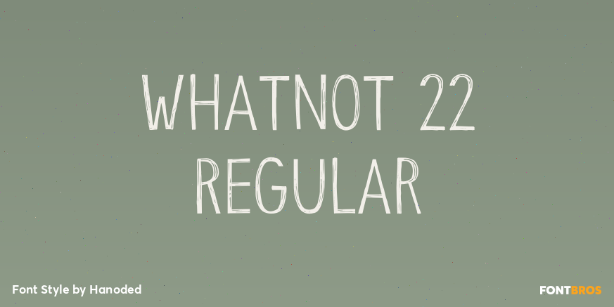 Whatnot 22 Regular Poster