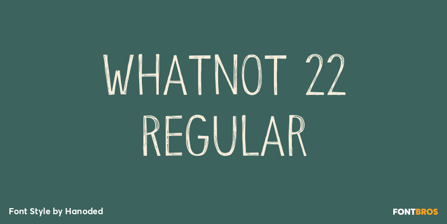 Whatnot 22 Regular Poster
