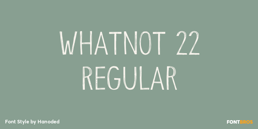 Whatnot 22 Regular Poster