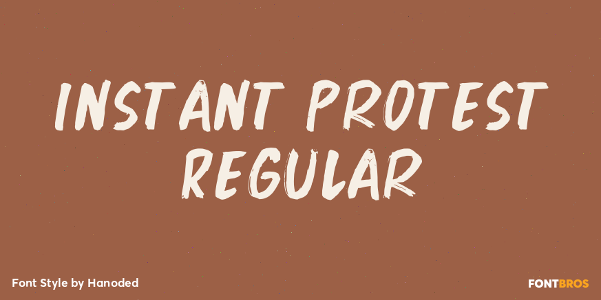 Instant Protest Regular Poster