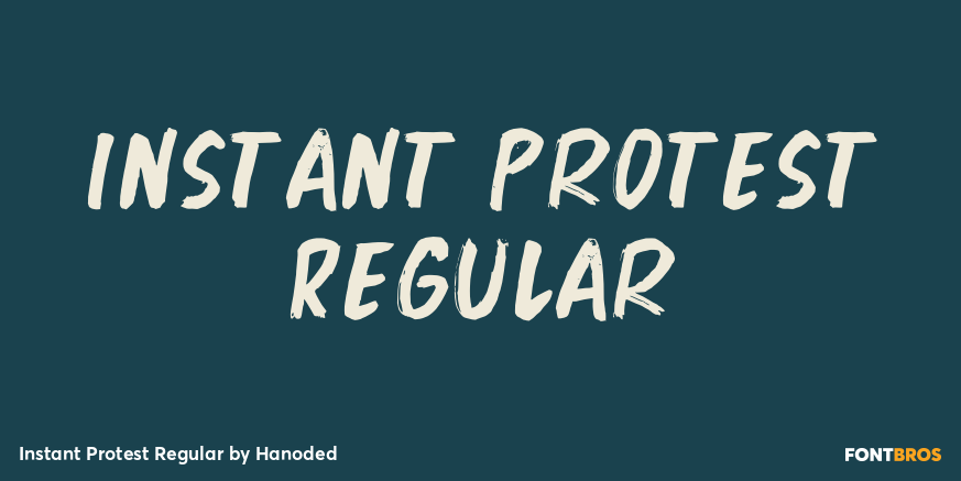 Instant Protest Regular Poster