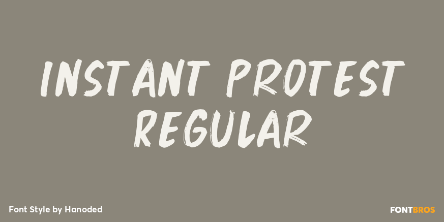 Instant Protest Regular Poster