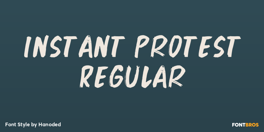 Instant Protest Regular Poster