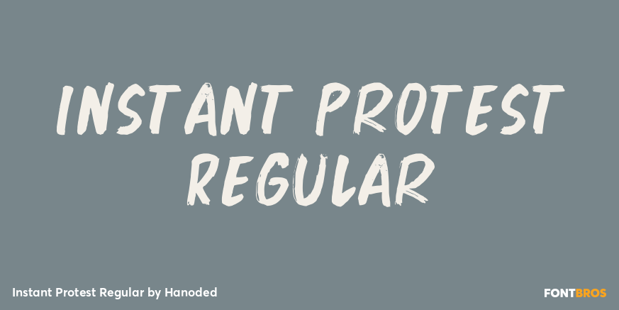 Instant Protest Regular Poster