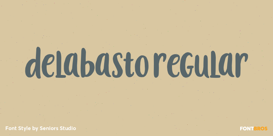Delabasto Regular Poster