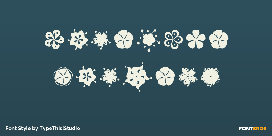 Bloemche Flowers Poster