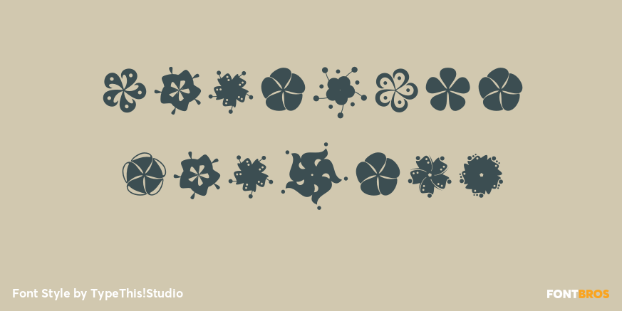 Bloemche Flowers Poster