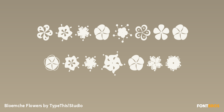 Bloemche Flowers Poster