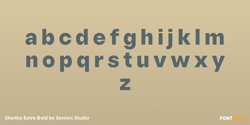 Sherika Extra Bold Font Poster #3