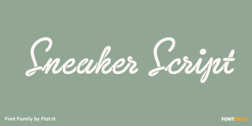 Sneaker Script Poster