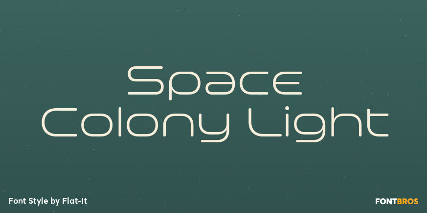 Space Colony Light Poster