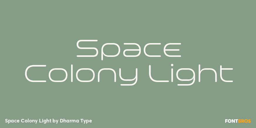 Space Colony Light Poster