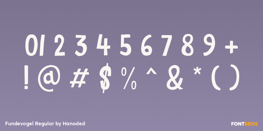 Fundevogel Regular Font Poster #1