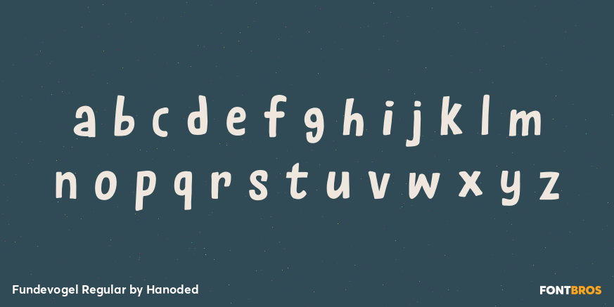Fundevogel Regular Font Poster #3