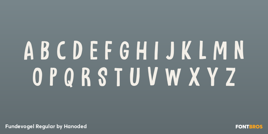 Fundevogel Regular Font Poster #1
