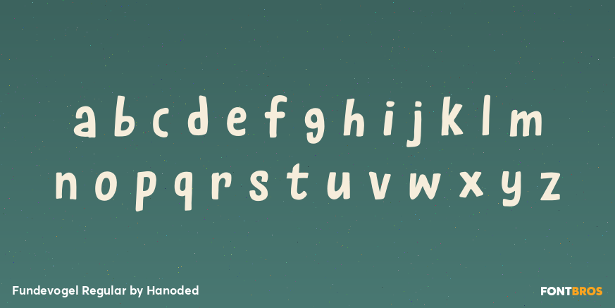 Fundevogel Regular Font Poster #1