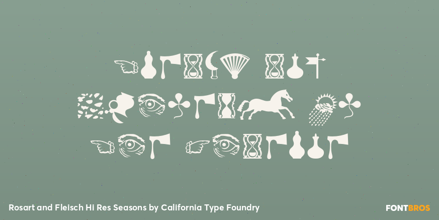 Rosart and Fleisch Hi Res Seasons Poster