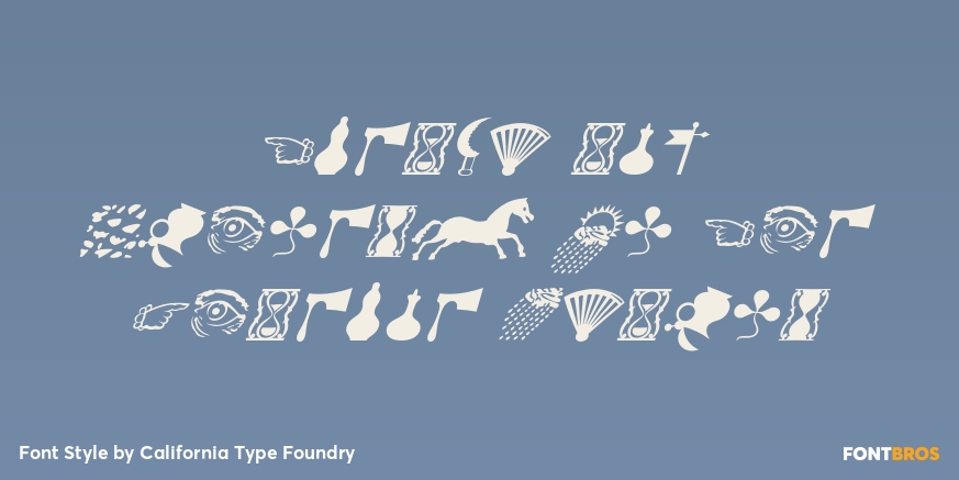 Rosart and Fleisch Hi Res Seasons Italic Poster