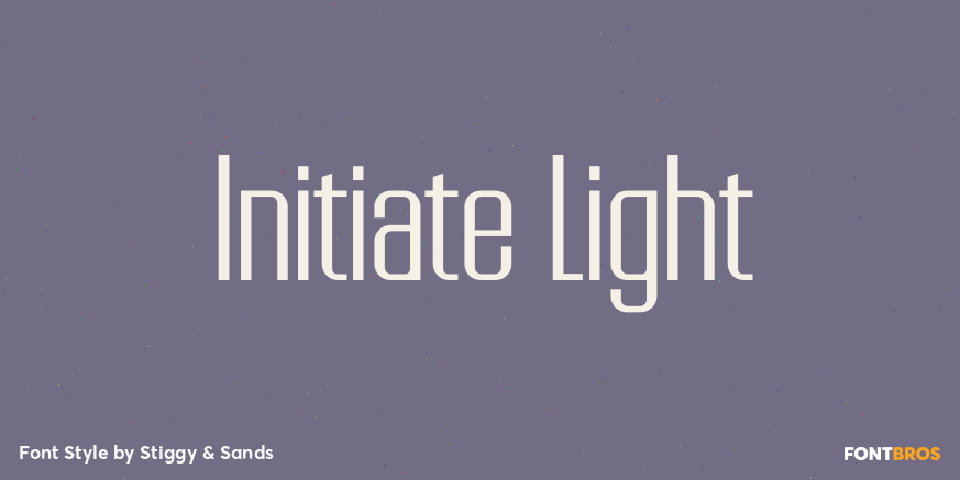 Initiate Light Poster