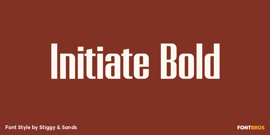 Initiate Bold Poster