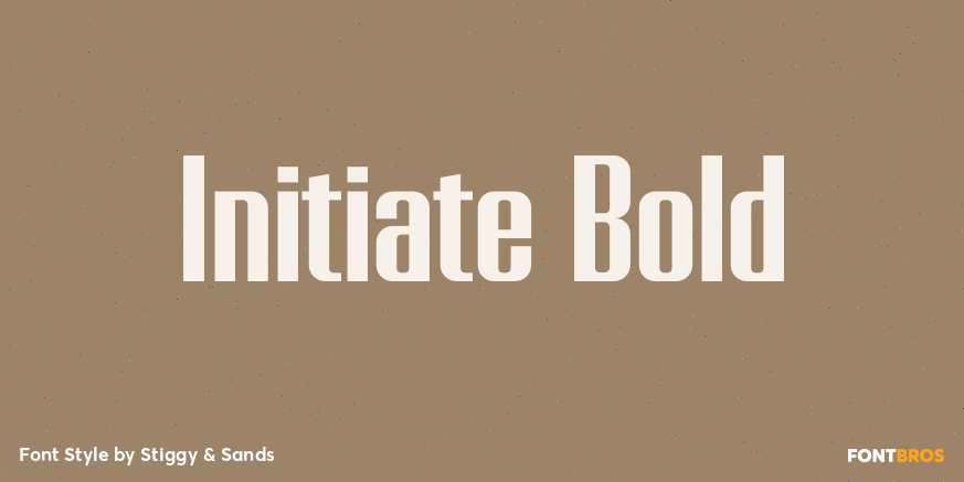 Initiate Bold Poster