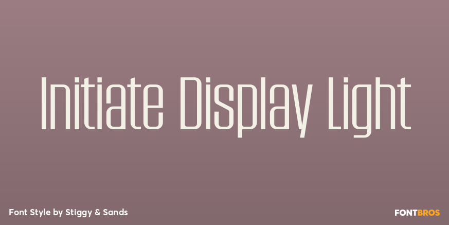 Initiate Display Light Poster