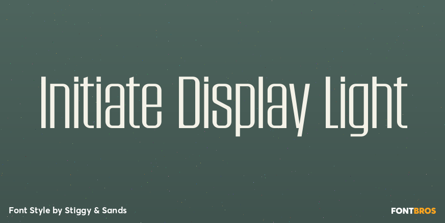Initiate Display Light Poster