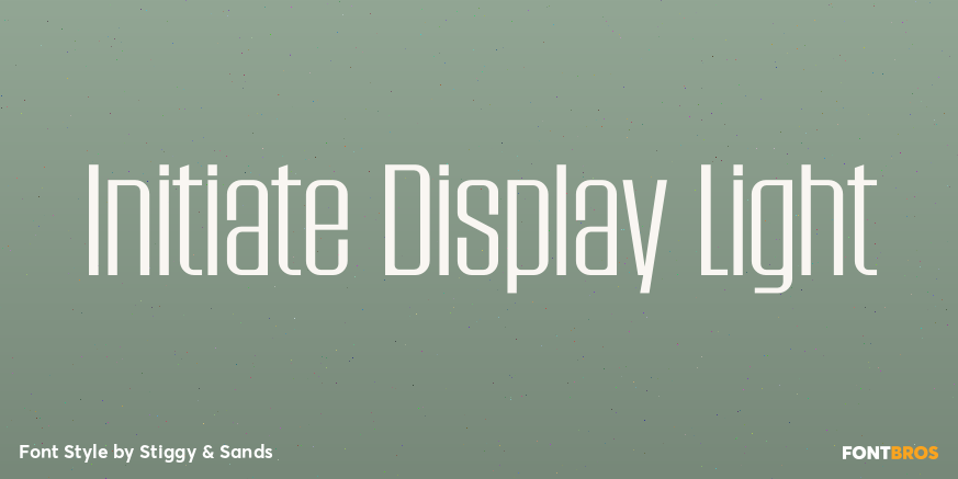 Initiate Display Light Poster