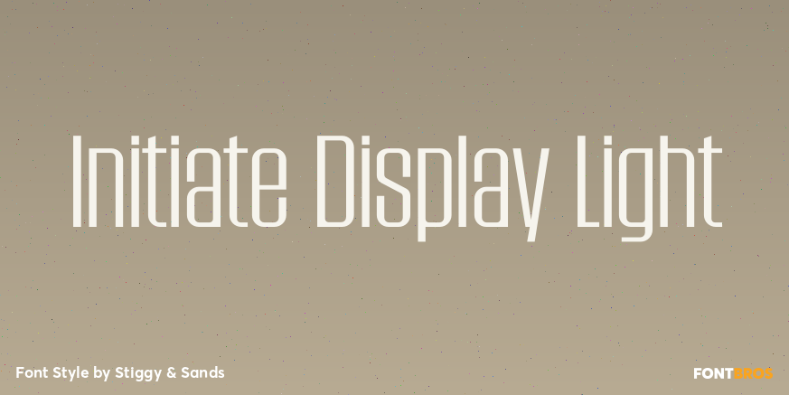 Initiate Display Light Poster
