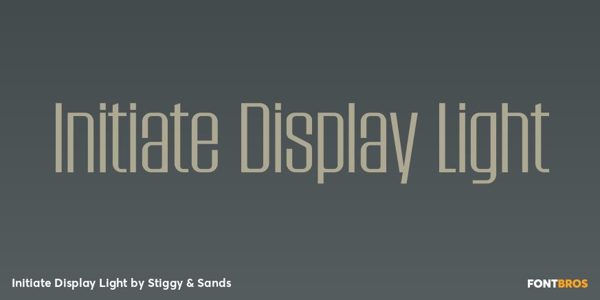 Initiate Display Light Poster
