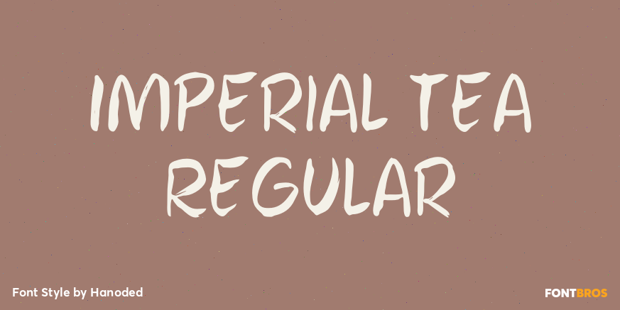 Imperial Tea Regular Poster
