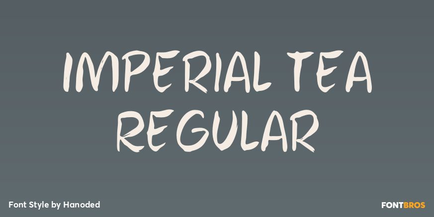 Imperial Tea Regular Poster