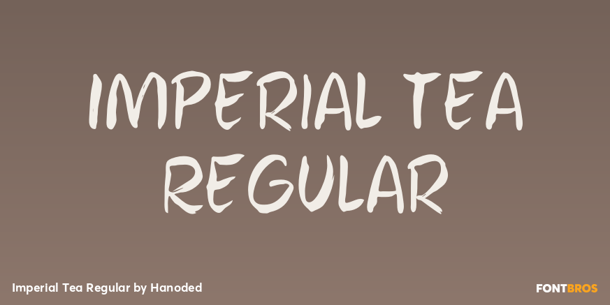 Imperial Tea Regular Poster