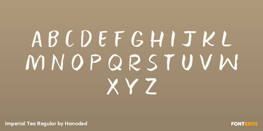 Imperial Tea Regular Font Poster #2