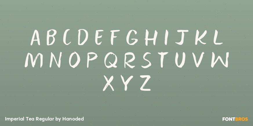 Imperial Tea Regular Font Poster #1