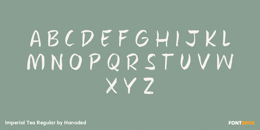 Imperial Tea Regular Font Poster #1