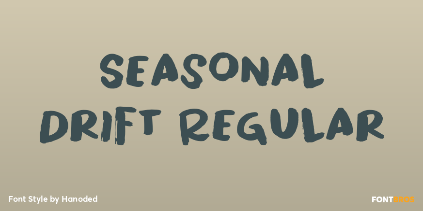 Seasonal Drift Regular Poster