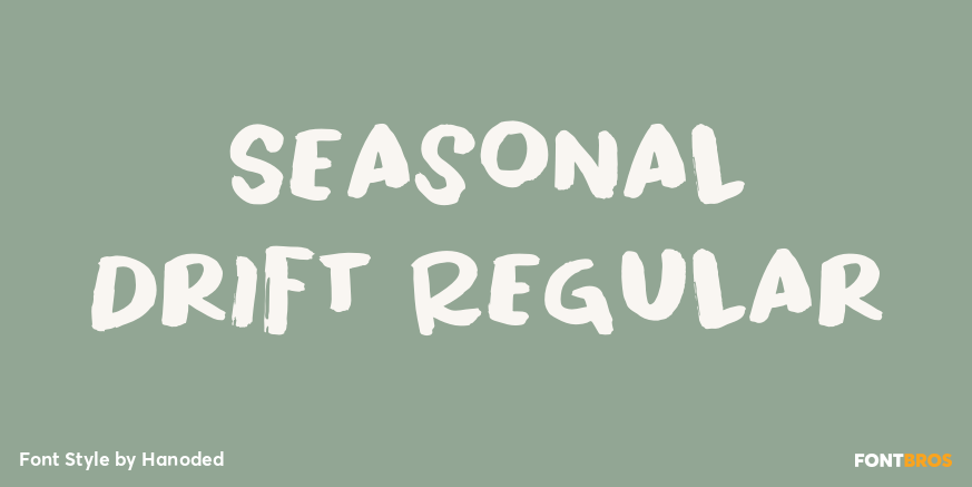 Seasonal Drift Regular Poster