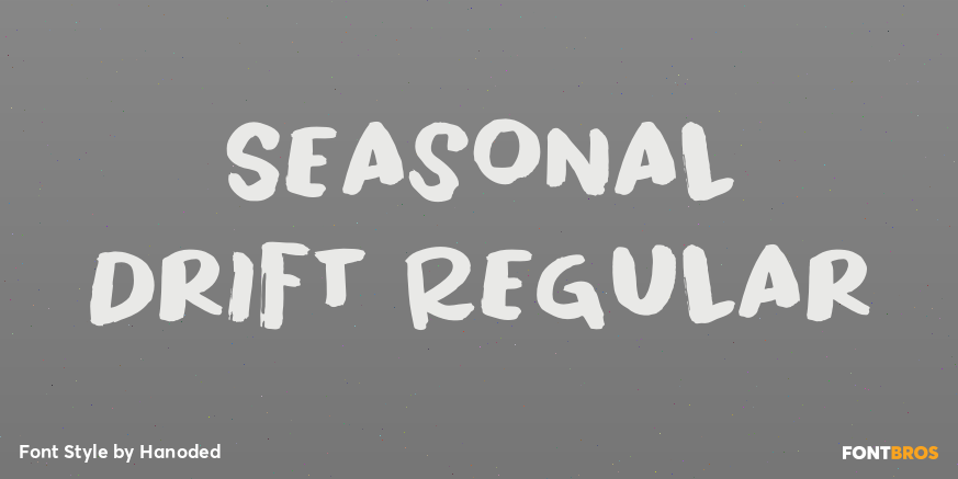 Seasonal Drift Regular Poster