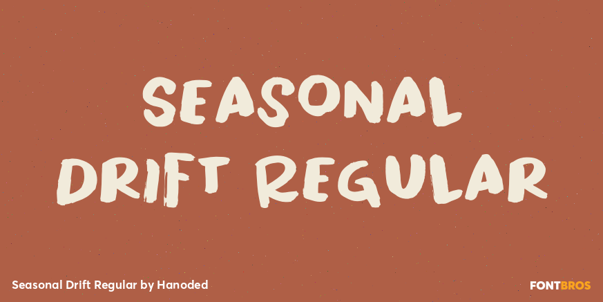 Seasonal Drift Regular Poster