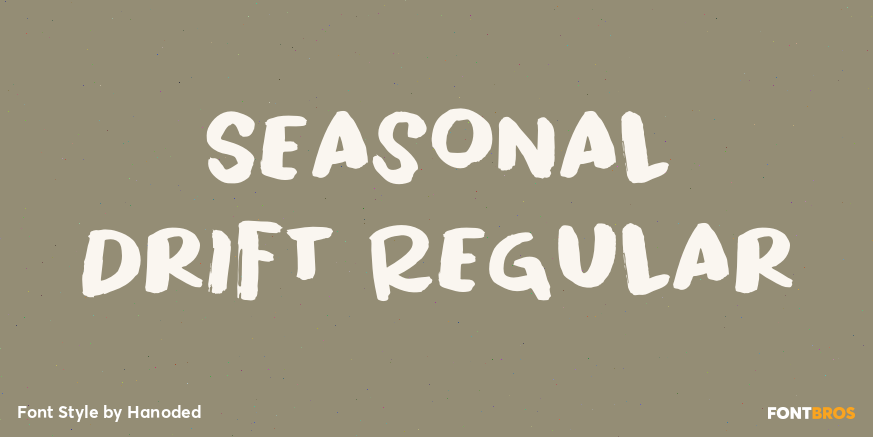 Seasonal Drift Regular Poster