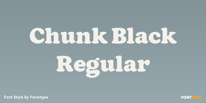 Chunk Black Regular Poster