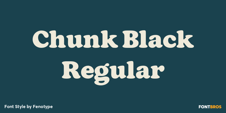 Chunk Black Regular Poster