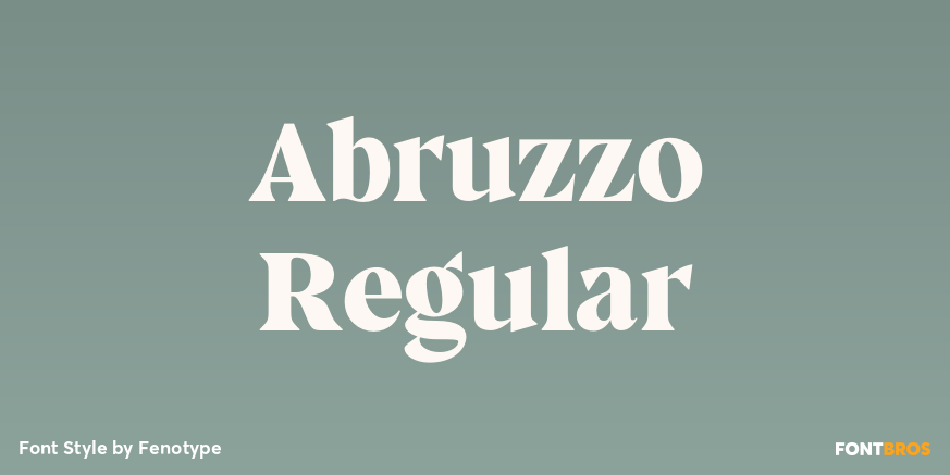 Abruzzo Regular Poster