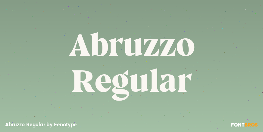 Abruzzo Regular Poster