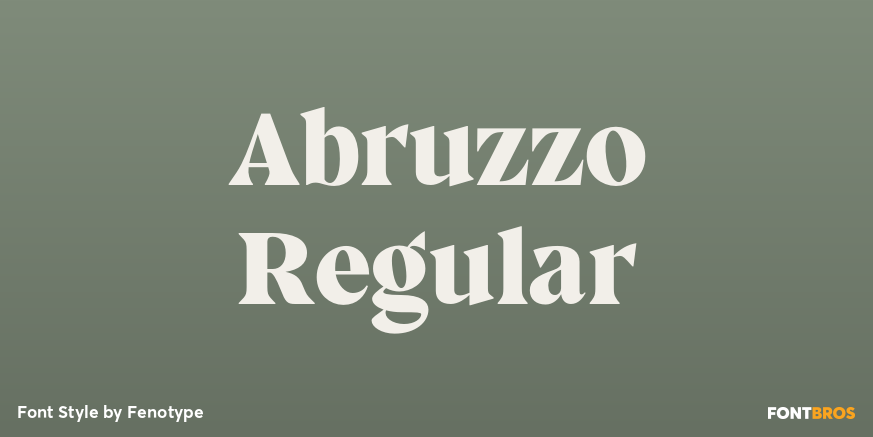 Abruzzo Regular Poster